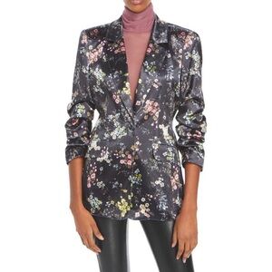 NWT😍Cinq a Sept Sakura Satin Blazer Size 8